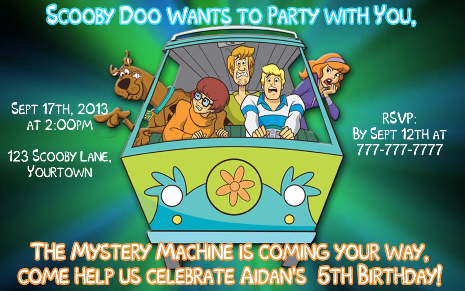 Scooby Doo Birthday Invitations â Gangcraft Net